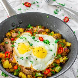 Cách làm khoai tây xào thập cẩm