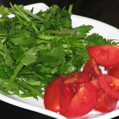 Cách làm khoai xào thịt bò, cần tây