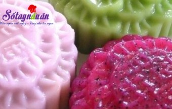 Không cần lò nướng vẫn làm được “bánh trung thu” rau câu