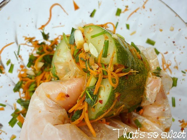 Kim chi dưa chuột