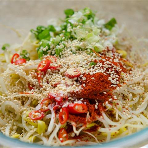 Cách làm kim chi giá đỗ