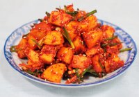 Kim chi táo - món ngon từ Hàn Quốc