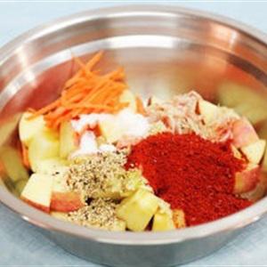 Cách làm kim chi táo