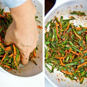 Cách làm kim chi với dưa leo