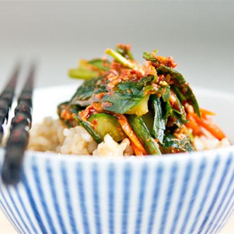 Cách làm kim chi với dưa leo