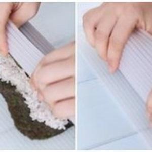 Cách làm kimbap cuộn chà bông