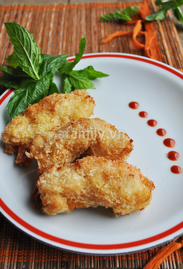 Lạ miệng với đậu hũ cuộn tôm chiên giòn