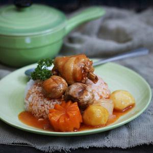 Cách làm lagu gà nấm