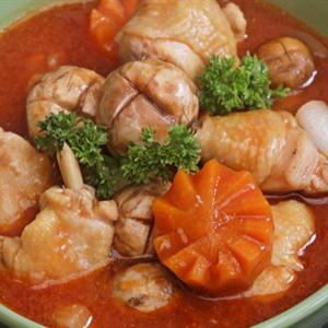 Cách làm lagu gà nấm