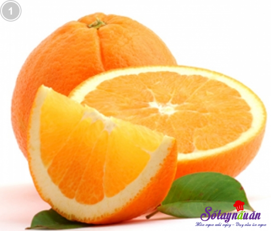 Làm bánh bông lan cam tươi