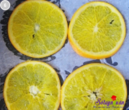 Làm bánh bông lan cam tươi