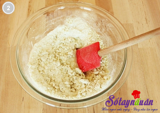 Làm bánh cookie bánh khoai