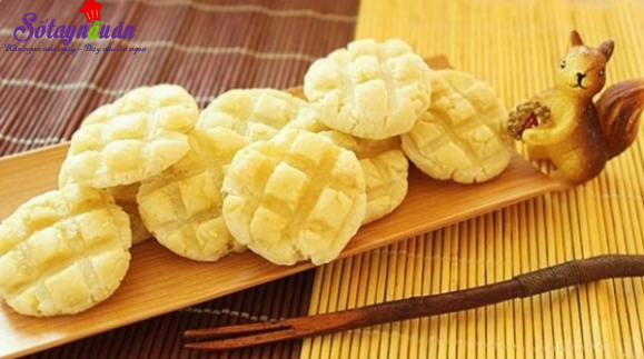 Làm bánh cookie bánh khoai