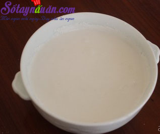 Làm bánh dày giò cho bữa sáng ngon miệng