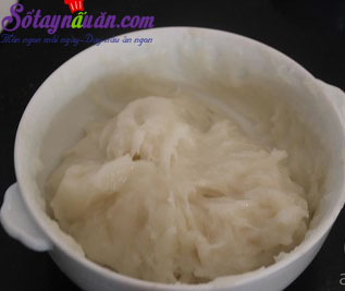 Làm bánh dày giò cho bữa sáng ngon miệng