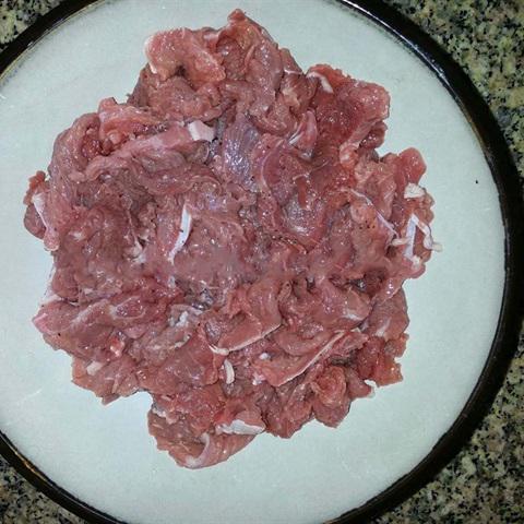 Cách làm bò tái chanh