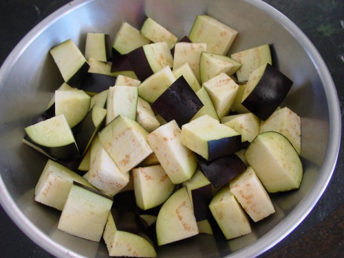 Làm cà tím kho chay thanh đạm ngày chay kì hằng tháng