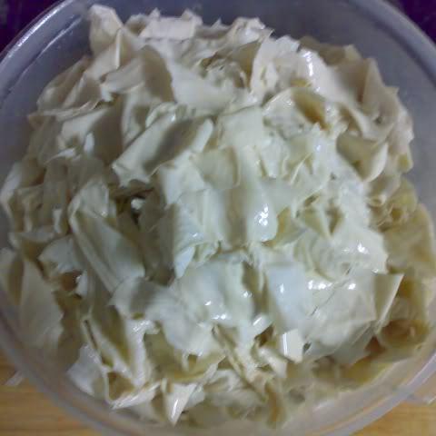 Cách làm chả lụa chay từ tàu hũ ky