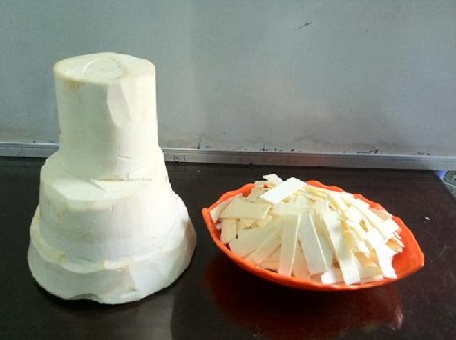 Làm củ hủ dừa kho nấm, món chay đậm đà ngon cơm