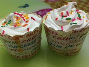 Làm cupcake cực dễ không cần lò nướng