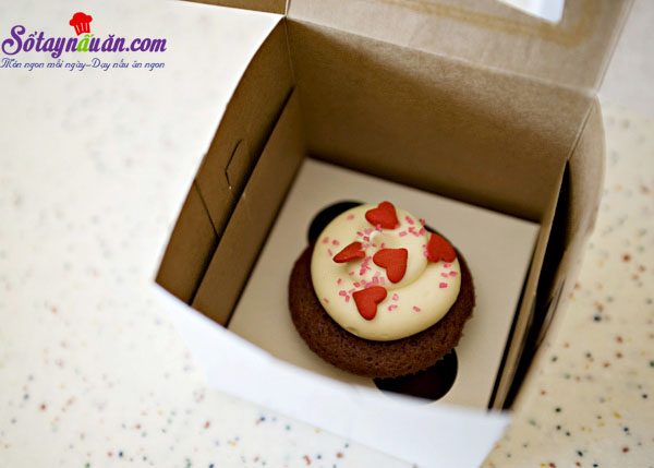 Làm cupcake cực đẹp cực yêu tặng người ấy