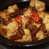 Làm đậu phụ kho tương bần ngày rằm