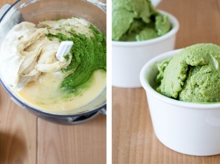 Làm kem chuối trà xanh siêu dễ với 3 nguyên liệu