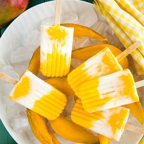 Cách làm kem xoài ngọt mát