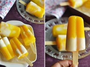 Làm kem xoài sữa chua cực dễ với 3 nguyên liệu