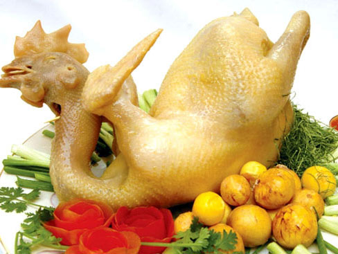 Làm món gà hấp hành hấp dẫn cả nhà