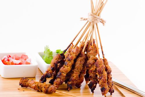 Làm món thịt xiên nướng thay đổi khẩu vị cho bữa ăn ngon