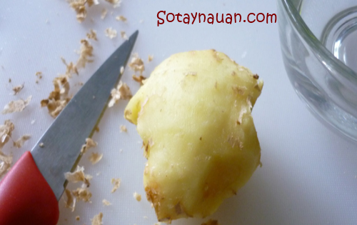 Làm mứt gừng đón Tết nào