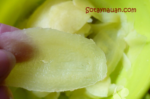 Làm mứt gừng đón Tết nào