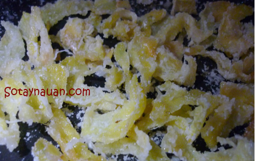 Làm mứt gừng đón Tết nào