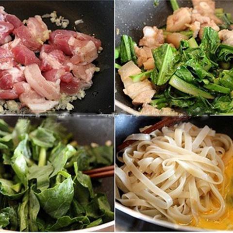 Cách làm phở xào kiểu Thái