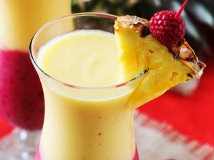 Làm sinh tố 2 tầng ngon tuyệt, mát lạnh