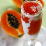 Làm sinh tố đu đủ ngon