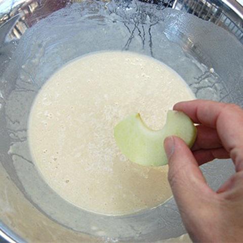 Cách làm táo chiên