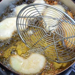 Cách làm táo chiên