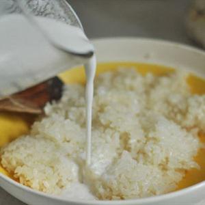 Cách làm xôi xoài Thái Lan