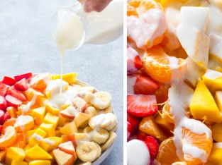 Làm yaourt trái cây mật ong trong 15 phút