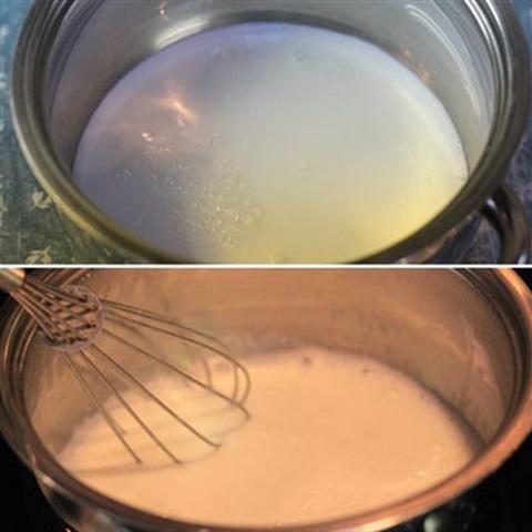 Cách làm Latte trà xanh