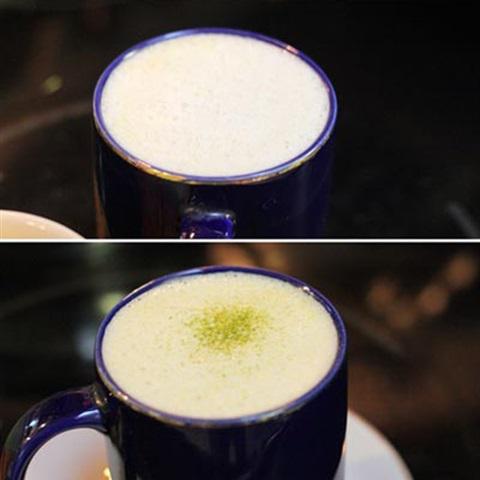 Cách làm Latte trà xanh