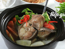 Lẩu cá bớp măng chua