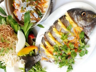 Lẩu cá dìa nấu chua