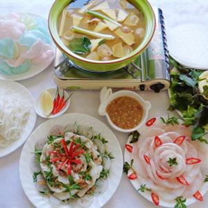 Cách nấu lẩu cá diêu hồng nhanh gọn