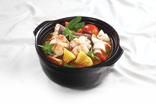 Lẩu cá lăng măng chua