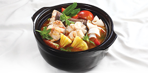 Lẩu cá lăng măng chua