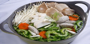 Lẩu cá thác lác khổ qua