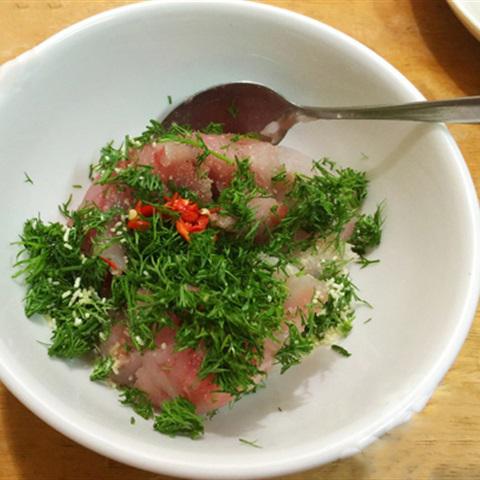 Cách làm lẩu chả cá nấu khổ qua